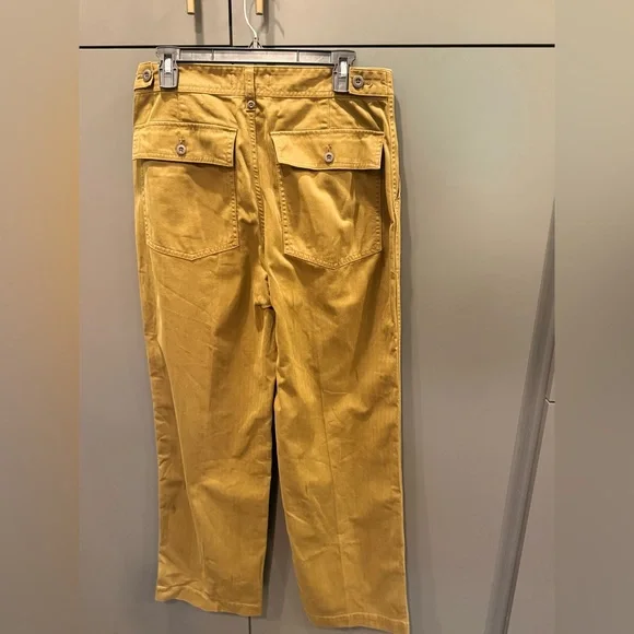 Madewell The Slim Straight Utility Pant in Garment Dye Womens Size 29 - Picture 5 of 6